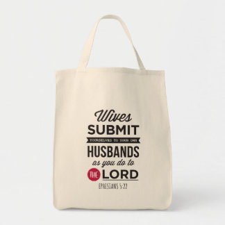 Bolso De Tela Efesios 5:22