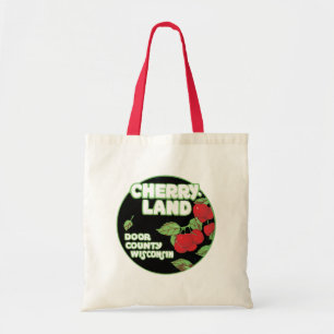 Bolso De Tela Efímera Vintage, Cherryland Door County Wisconsin