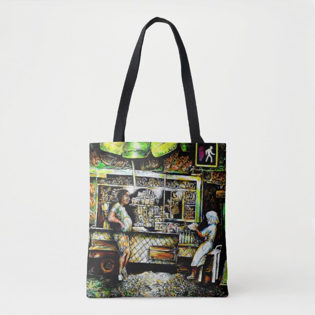 Bolso De Tela Efusivo (Anverso)