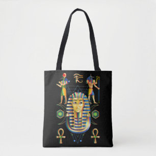 Bolso De Tela Egipto Faraón Tutankhamun Rey Tut Horus Eye Ankh