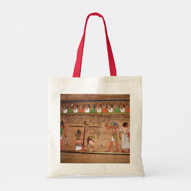Bolso De Tela Egipto-Hieroglíficos Tote Bag (Reverso)