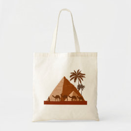 Bolso De Tela Egyptian pyramids Come & Visit Egypt Gift