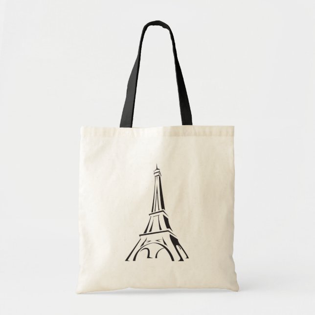 BOLSO DE TELA EIFFEL TOWER (Frente)