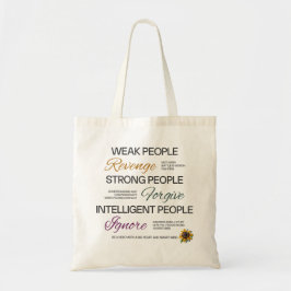 Bolso De Tela Einstein Forgive Ignore Minimalist Growth Quote