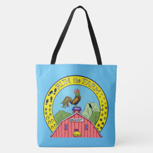 Bolso De Tela Ejecutar El Tote De La Granja 2022
