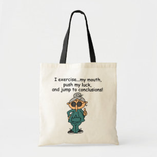 Bolso De Tela Ejercicio, empuje, humor del salto