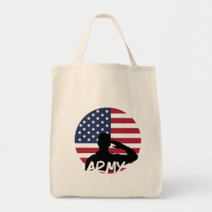Bolso De Tela Ejército