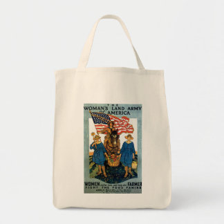 Bolso De Tela Ejército de la Tierra de Mujeres
