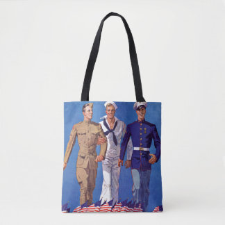 Bolso De Tela Ejército, marina de guerra y infantes de marina