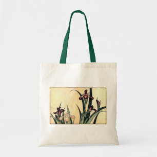 Bolso De Tela el カキツバタ, 北斎 irisa, Hokusai, Ukiyo-e