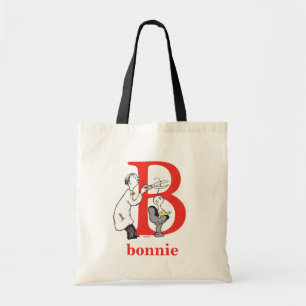 Bolso De Tela El ABC de Dr. Seuss: Letra B - Rojo   Agrega tu no