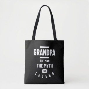 Bolso De Tela El Abuelo El Hombre El Mito La Leyenda