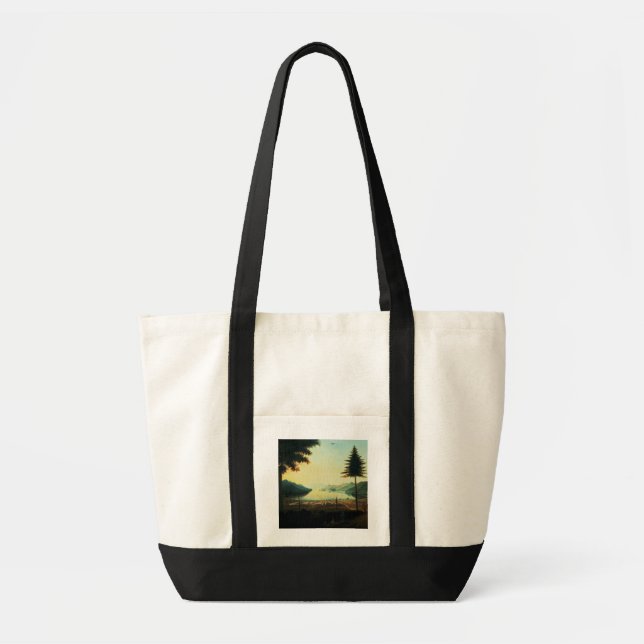 Bolso De Tela El acampamento en el lago George, Nueva York, 1759 (Frente)