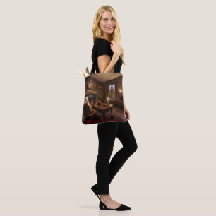Bolso De Tela El acogedor rincón de Santa
