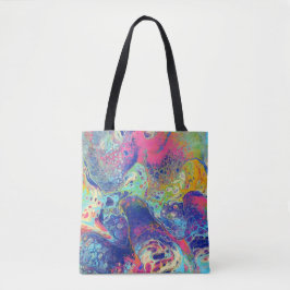 Bolso De Tela El acrílico de Fantabulous vierte por todo el tote