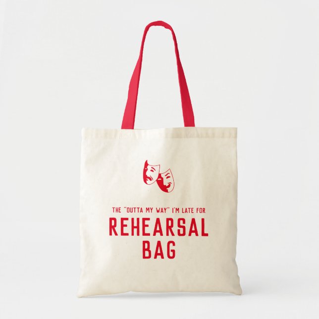 Bolso De Tela El actor de "Saliendo de mi camino, llego tarde al (Frente)