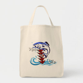Bolso De Tela El Agua Es Vida
