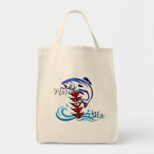 Bolso De Tela El Agua Es Vida