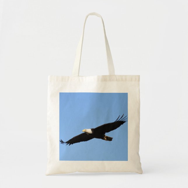 Bolso De Tela El águila calva (Frente)