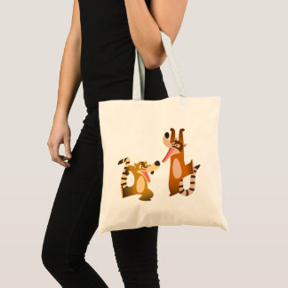 Bolso De Tela El alegre Personalizado Coatimundis