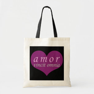 Bolso De Tela El amor de Amor Vincit Omnia conquista todo el dí