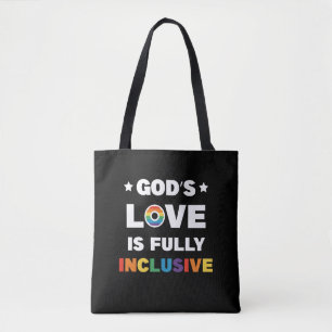 Bolso De Tela El amor de Dios es totalmente inclusivo Mes del Or