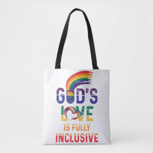 Bolso De Tela El amor de Dios es un orgullo gay para todos los L