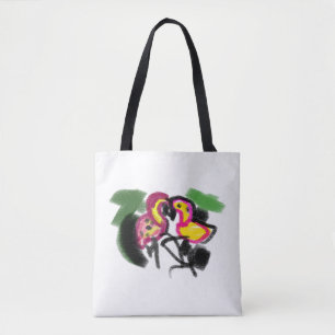 Bolso De Tela El amor de Flaming
