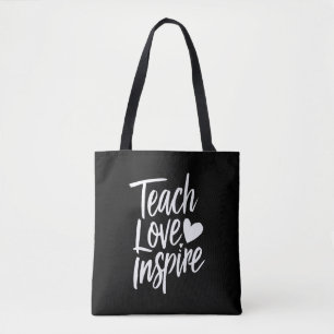 Bolso De Tela El amor de la enseñanza inspira la vida del profes