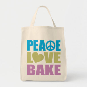Bolso De Tela El amor de la paz cuece