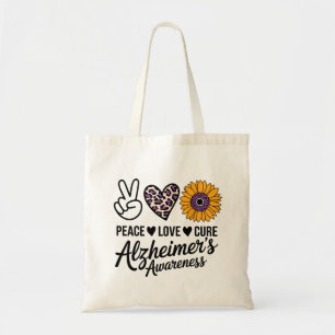 Bolso De Tela EL AMOR DE LA PAZ CURE Alzheimer