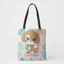 Bolso De Tela El amor de los cachorros dulce cachorro Tote Bag