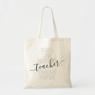 Bolso De Tela El amor de los profesores inspira