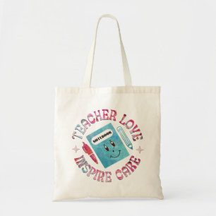 Bolso De Tela El amor de los profesores inspira cuidado de cuida