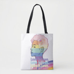 Bolso De Tela El amor es amor