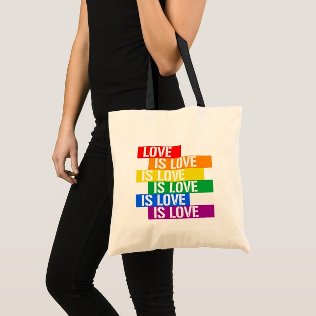 Bolso De Tela El amor es amor (Anverso (producto))