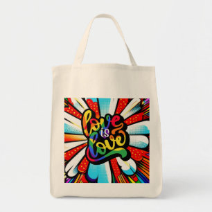 Bolso De Tela El amor es amor