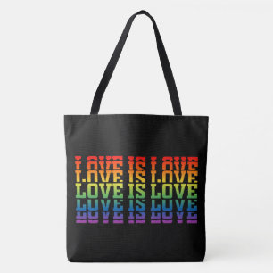 Bolso De Tela El amor es amor Tote Bag