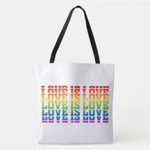 Bolso De Tela El amor es amor Tote Bag
