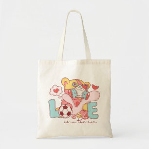 Bolso De Tela El amor está en el aire