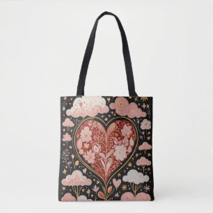 Bolso De Tela El amor está en el aire