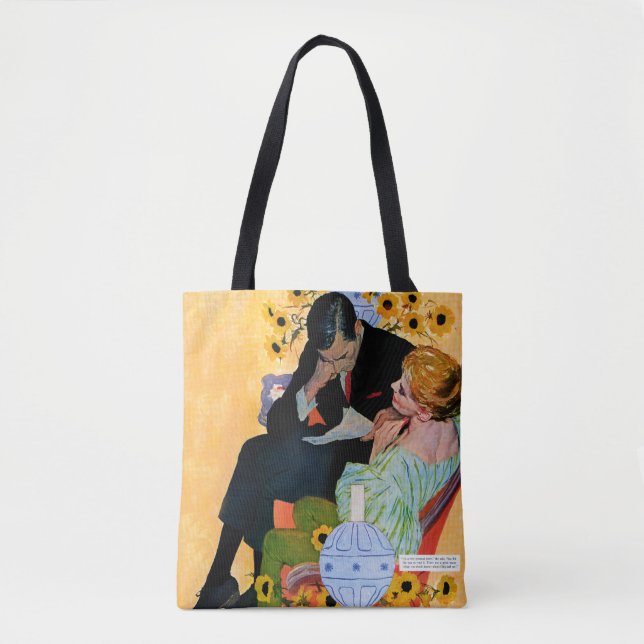 Bolso De Tela El amor muere lentamente (Anverso)