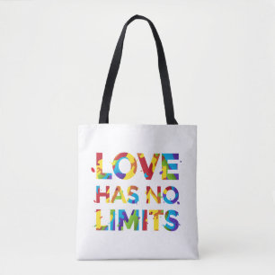 Bolso De Tela El amor no tiene límites