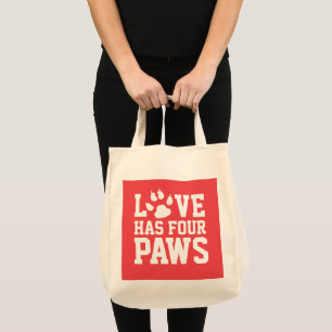 Bolso De Tela El amor tiene cuatro pistas