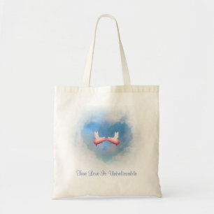 Bolso De Tela El amor verdadero es increíble