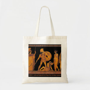Bolso De Tela El Antiguo Dios Y El Friso De La Diosa - Grecia
