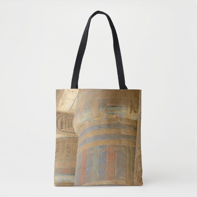 Bolso De Tela El antiguo templo egipcio Tote Bag (Anverso)