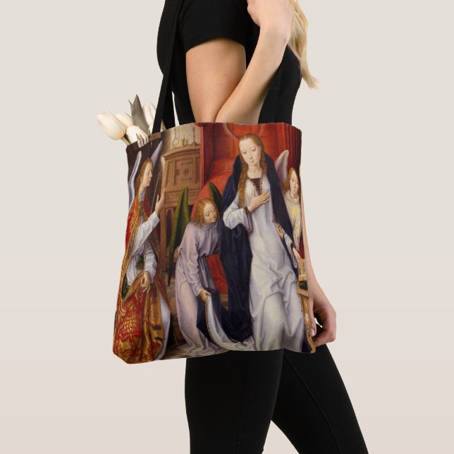 Bolso De Tela El anuncio (Detalle)