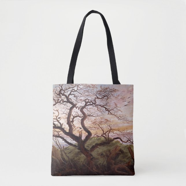 Bolso De Tela El árbol de cuervos, 1822 (Anverso)
