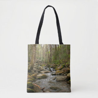 Bolso De Tela El arroyo de Le Conte en las grandes montañas hume